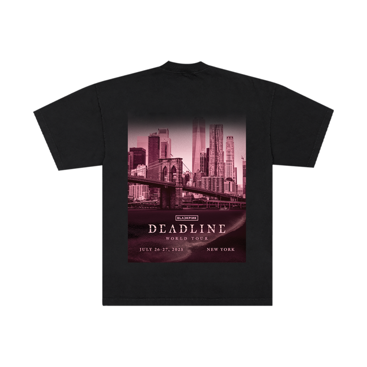 BLACKPINK Exclusive City Tee Black NYC – BLACKPINK OFFICIAL