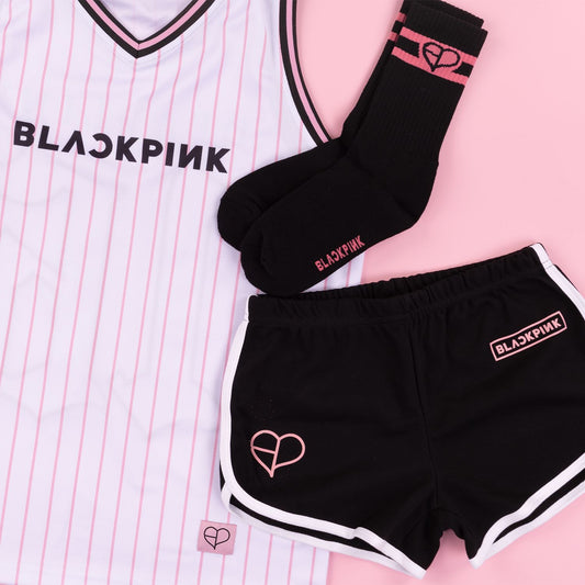 BLACKPINK Track Shorts Black