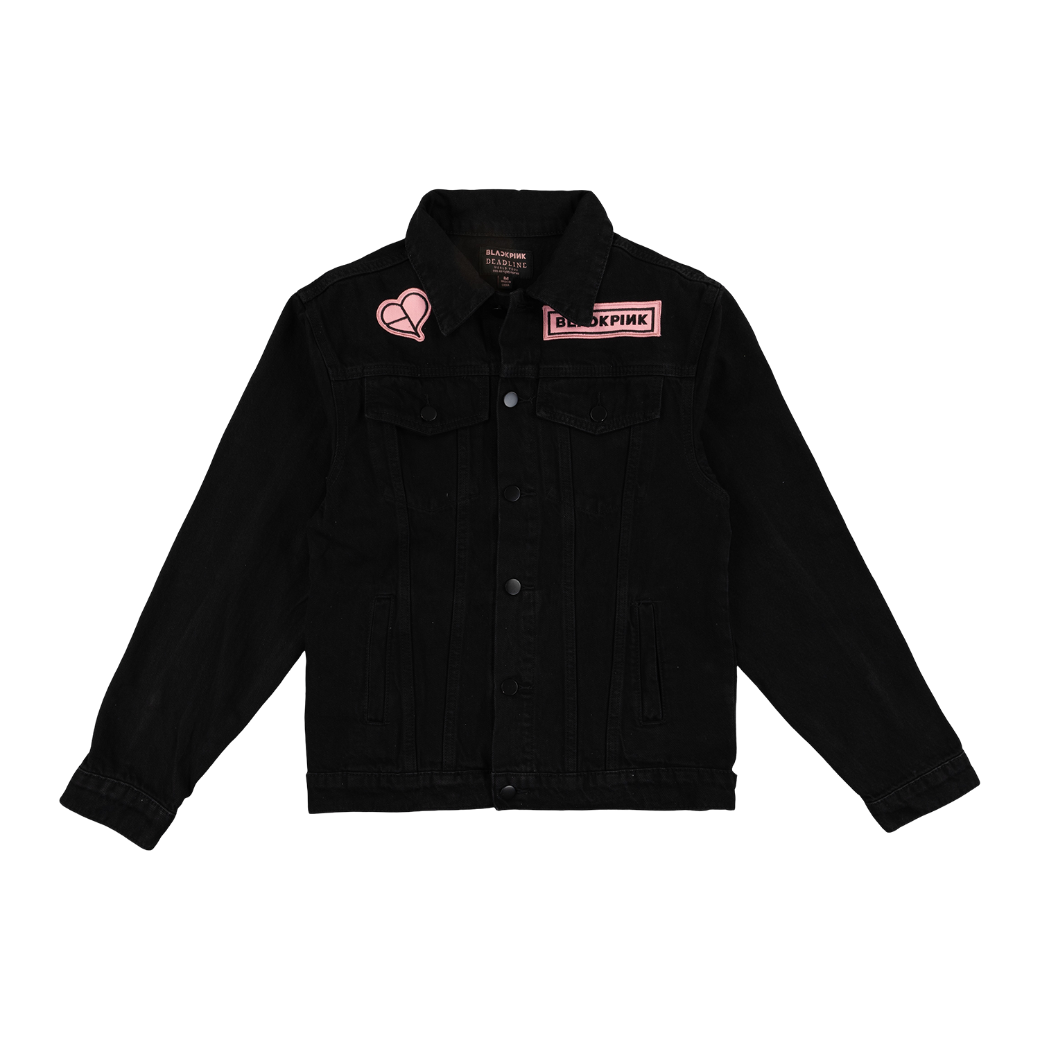 BLACKPINK Denim Jacket Dark Grey – BLACKPINK OFFICIAL STORE (NA)