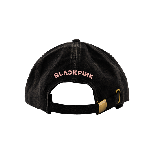 BLACKPINK Washed Distressed Hat