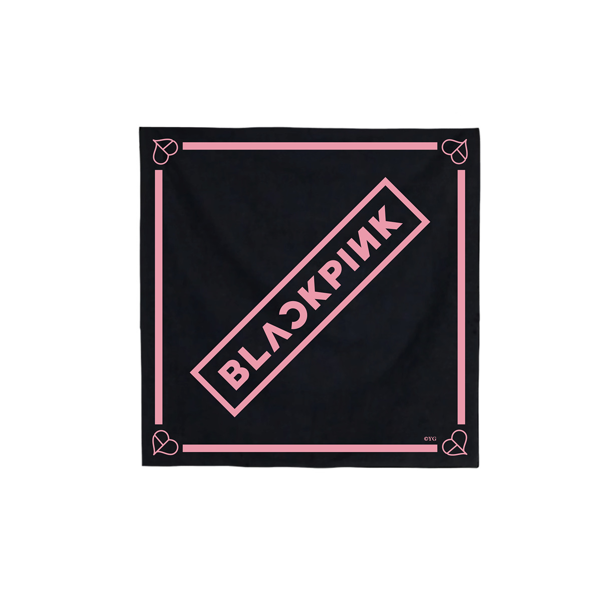 BLACKPINK Tour Logo Bandana