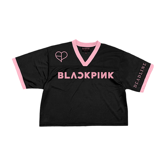 BLACKPINK Cropped Jersey NYC Black