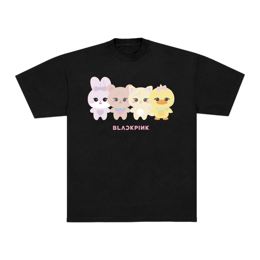 BLACKPINK Character Tee_Black