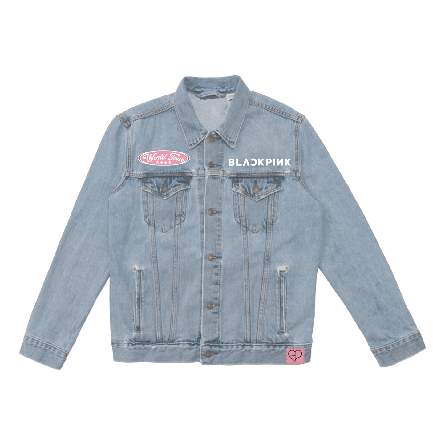 BLACKPINK Denim Jacket_Light Blue