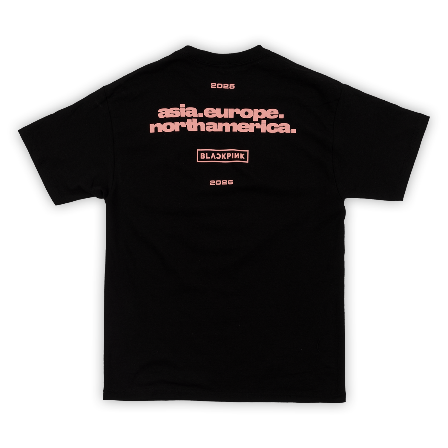 BLACKPINK Tシャツ NORTH AMERICA BLACKPINK Continent Logo Tee Pink – BLACKPINK OFFICIAL STORE