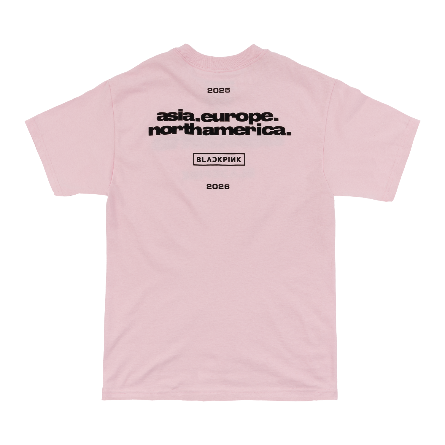 BLACKPINK Tシャツ NORTH AMERICA BLACKPINK Continent Logo Tee Pink – BLACKPINK OFFICIAL STORE