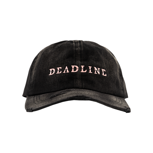 BLACKPINK Washed Distressed Hat