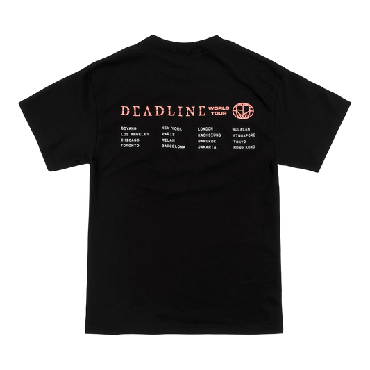 BLACKPINK DEADLINE WORLD TOUR Tシャツ韓国限定 Blackpink Deadline World Tour 2025 T-Shirt Official Concert