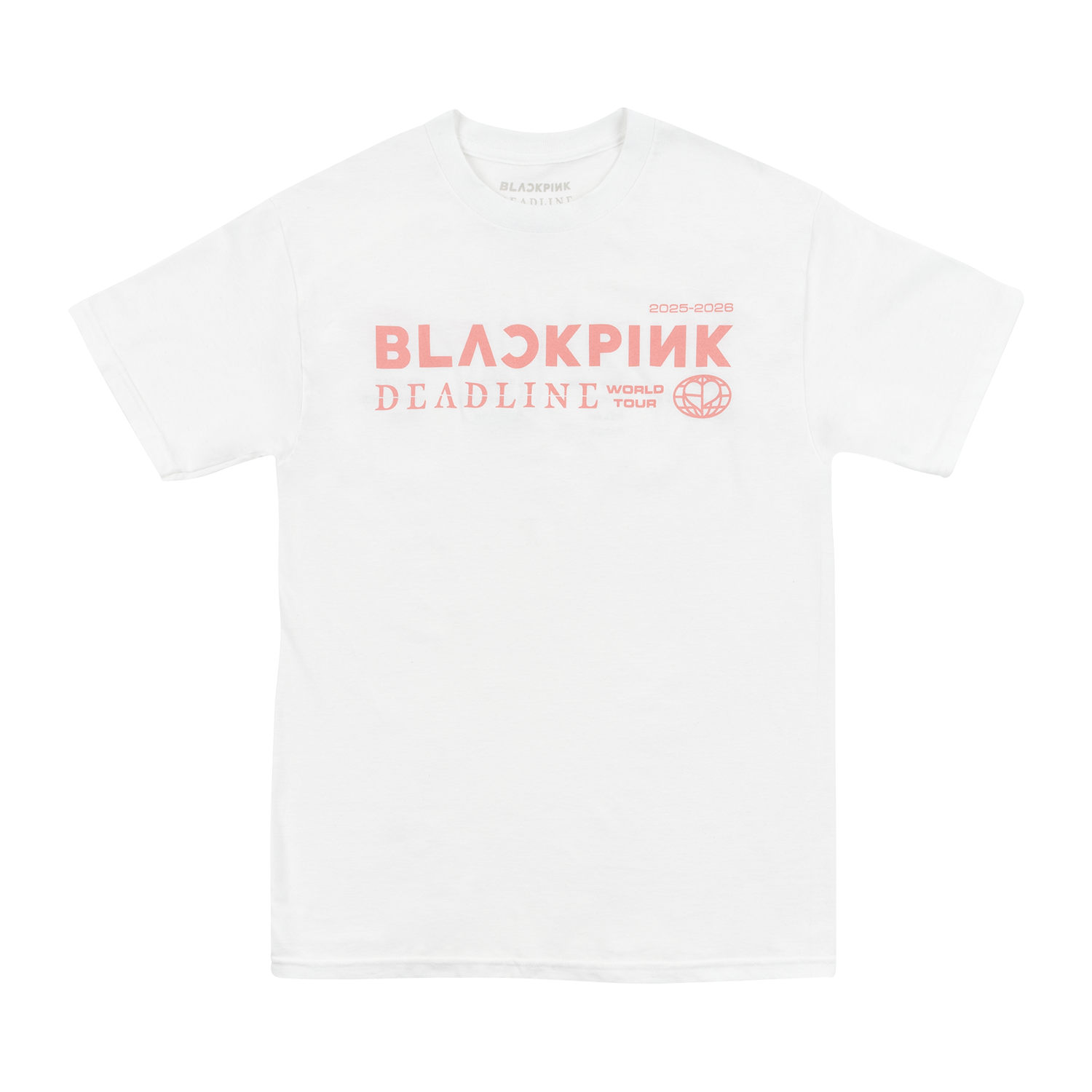 BLACKPINK World Tour Tee White – BLACKPINK OFFICIAL STORE (NA)