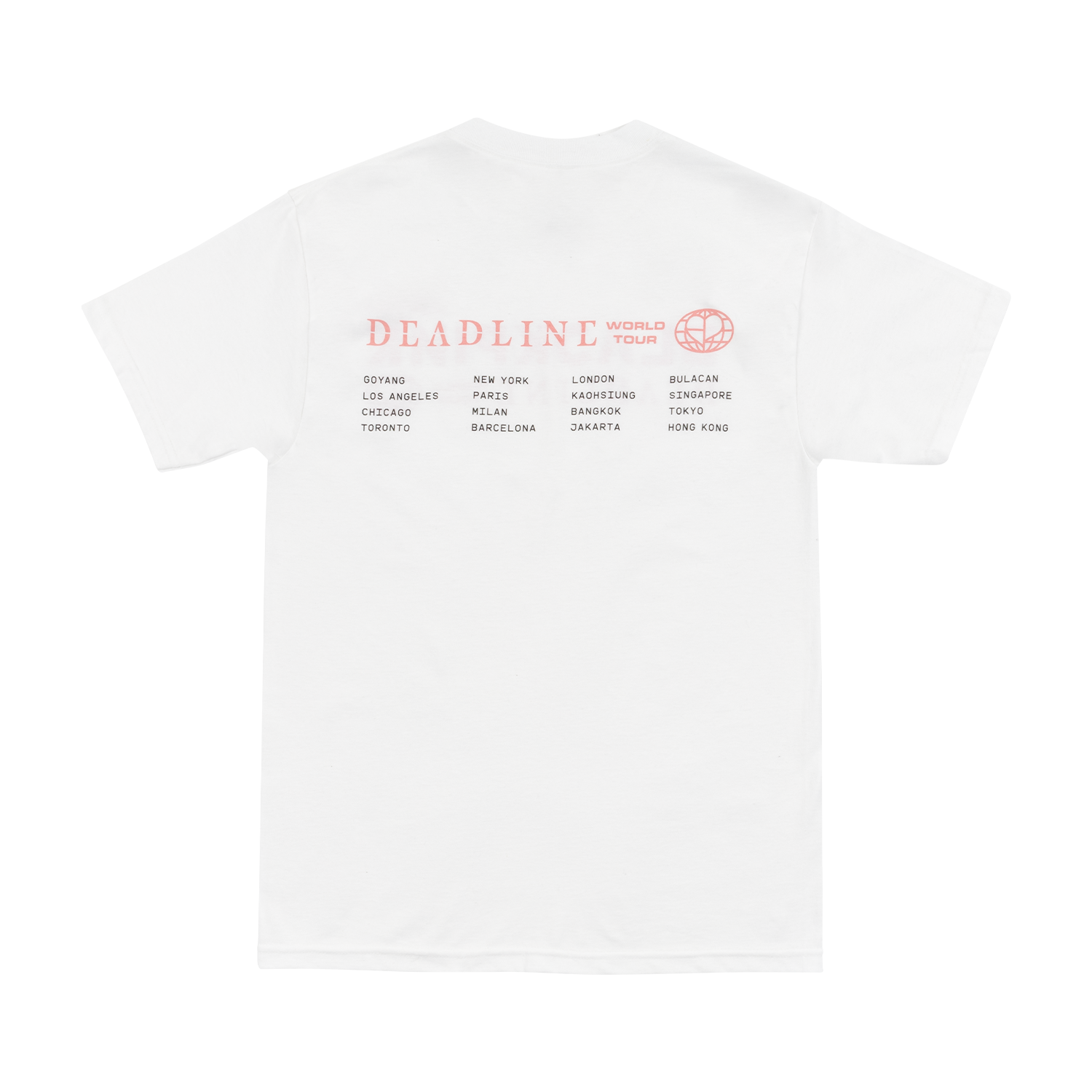 BLACKPINK World Tour Tee White – BLACKPINK OFFICIAL STORE (NA)